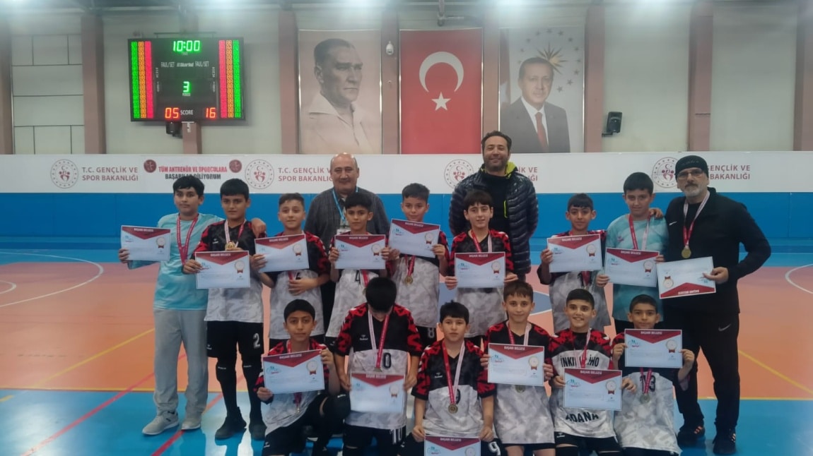 Okulumuz Küçükler Hentbol Takımımız Türkiye Küçükler Hentbol Takımı Turnuvasında Yarı Finale Çıktı.